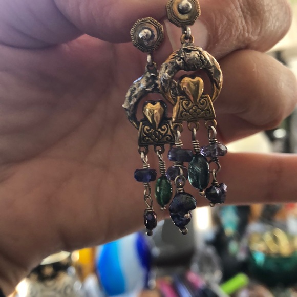 Beth Orduna drop tiered earrings - Picture 5 of 10